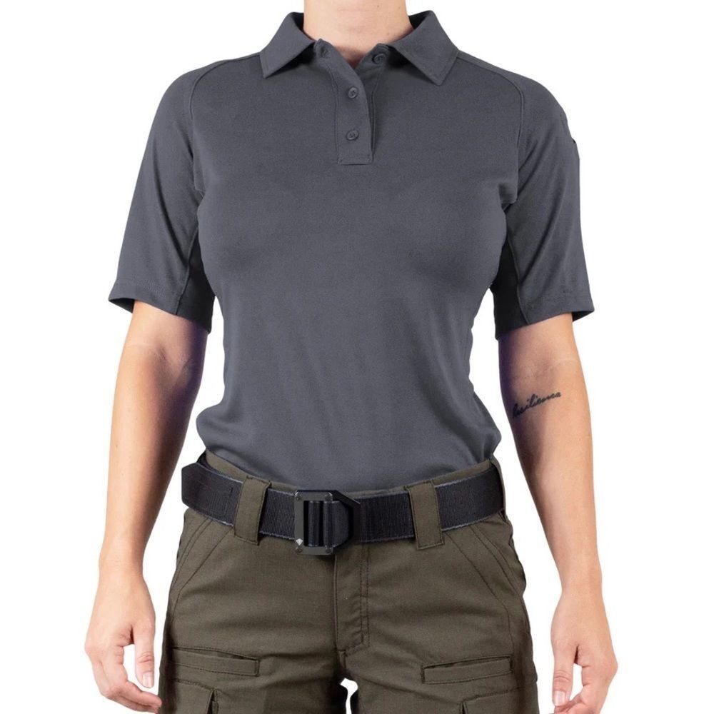 Under Armour Performance Range Tactical Button Collar Heat Gear Top S